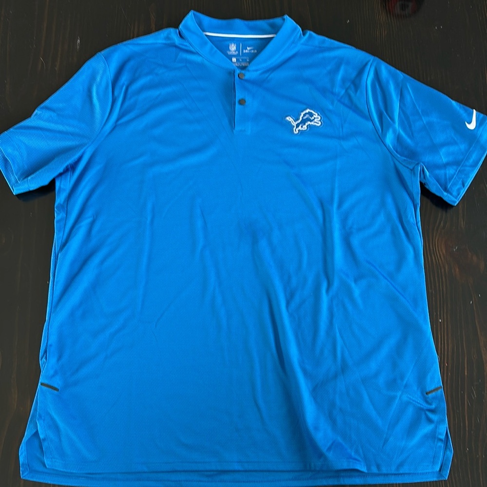 Nike Blade Polo Men’s Detroit Lions SZ XL
